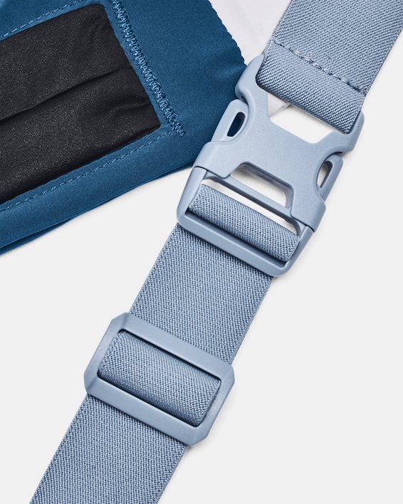 Cangurera tipo cinturón para correr UA Flex Speedpocket, Blue, pdpMainDesktop image number 3